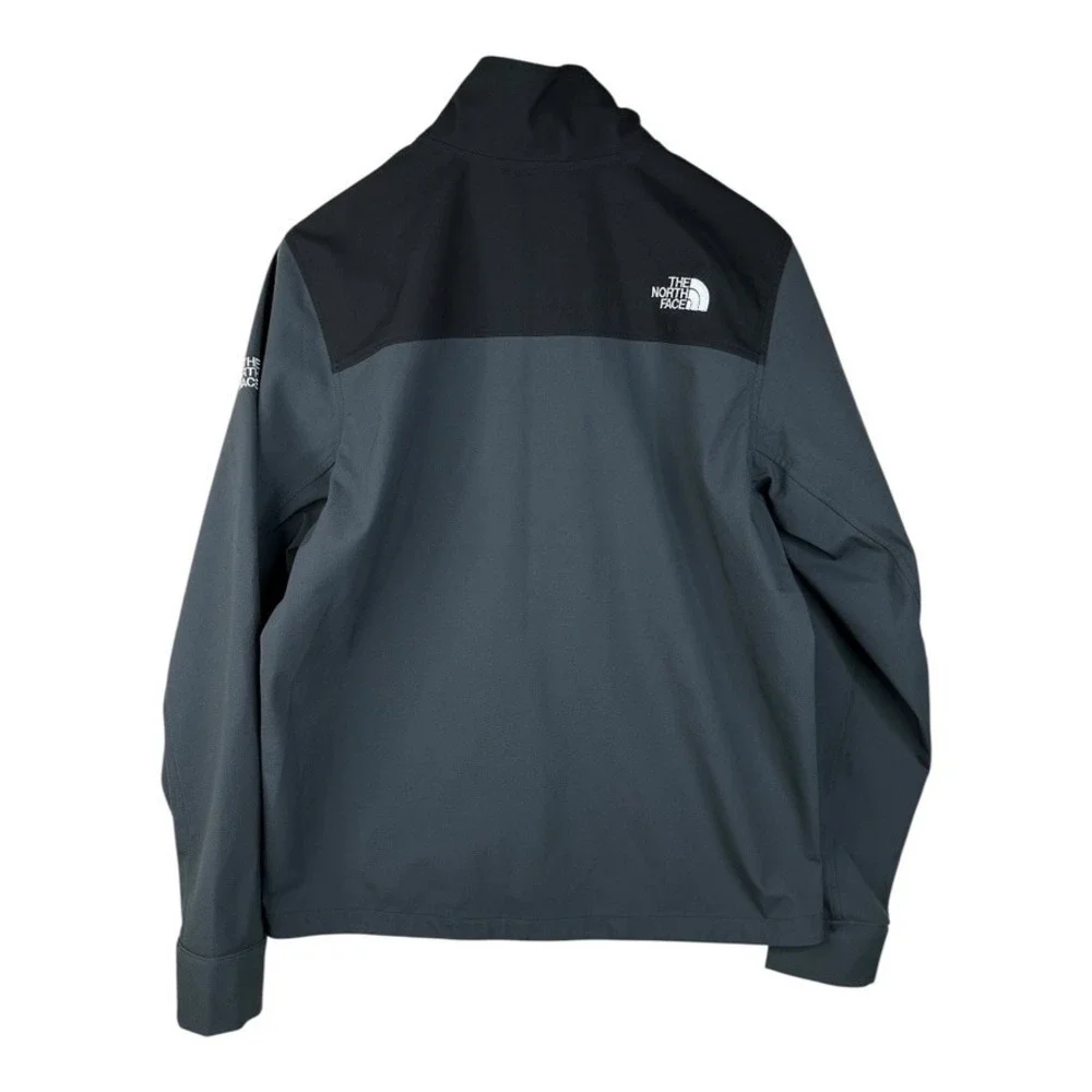 The North Face Men's Black Gray‎ Lightweight Full Zip Jacket Size M
